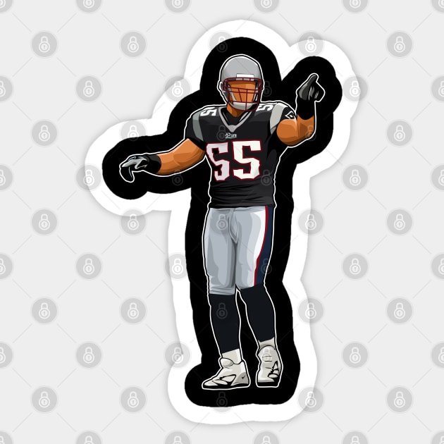 Junior Seau #55 Reaction Sticker by GuardWall17